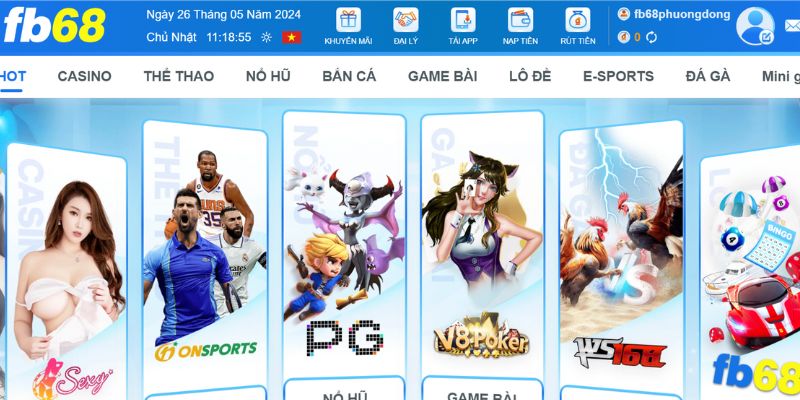 Nạp tiền FB68 cần điều kiện gì? 