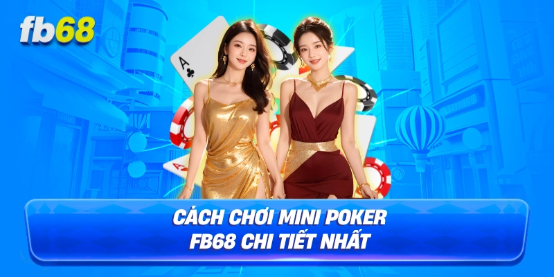 Cách chơi mini poker FB68 chi tiết nhất
